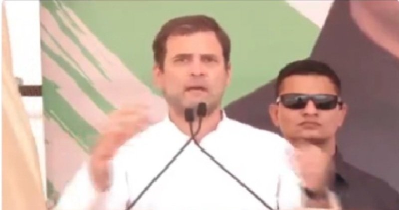 राहुल गांधी ने मध्यप्रदेश में की सभाएं, बोले- 23 मई को मोदी जी का भ्रम टूट जायेगा